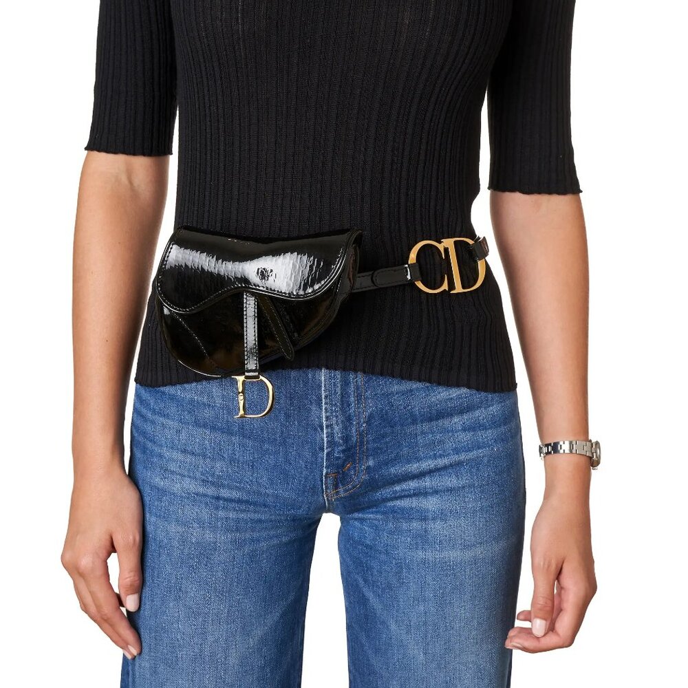 Reserved -Christian Dior Saddle Mini Bag & Belt - Picture 16 of 17